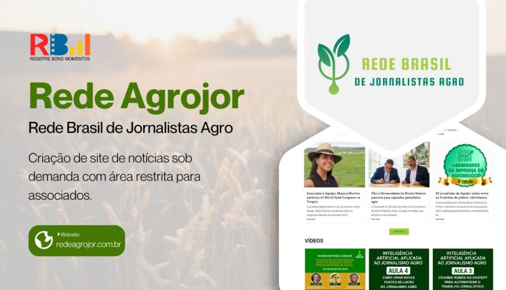 Case - Rede Agrojor - Rede Brasil de Jornalistas Agro